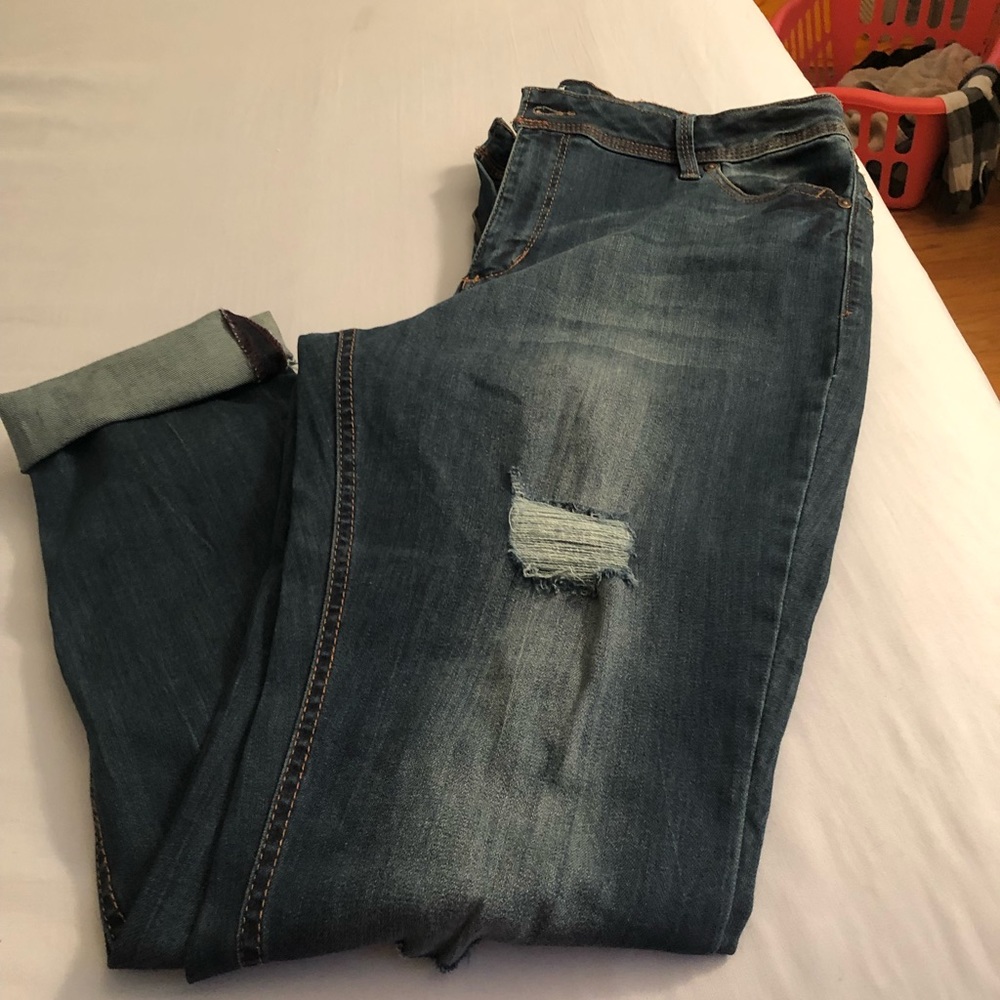 BNNW roll cuff jeans